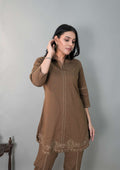 Product Carousel Image 1: Cutwork Charm Co-ord Set