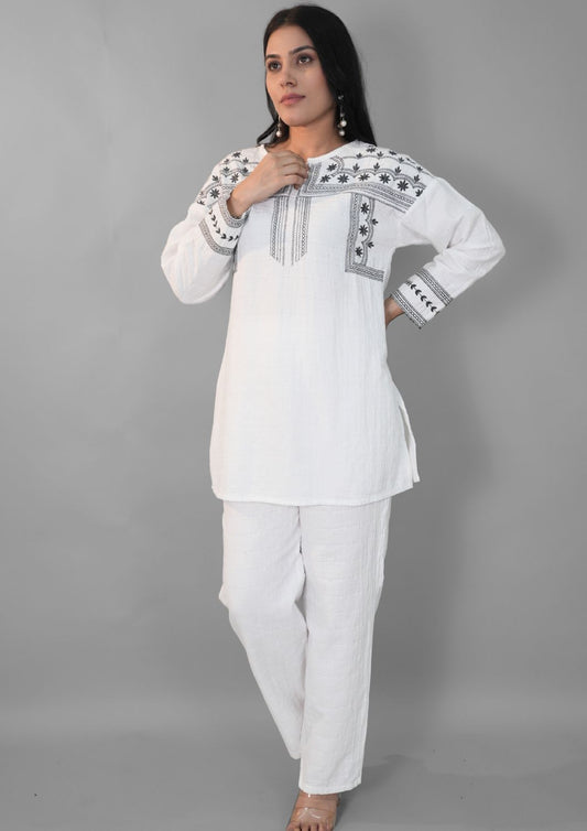 When Black Met White Co-ord Set - Etiquette Apparel