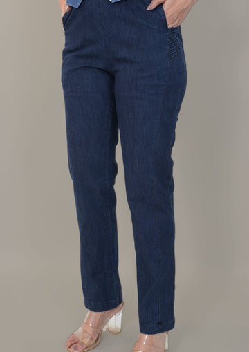 Denim Bottom in Motion