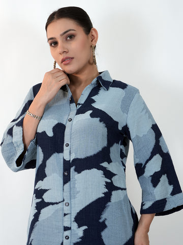 Camo Chic Top - Etiquette Apparel