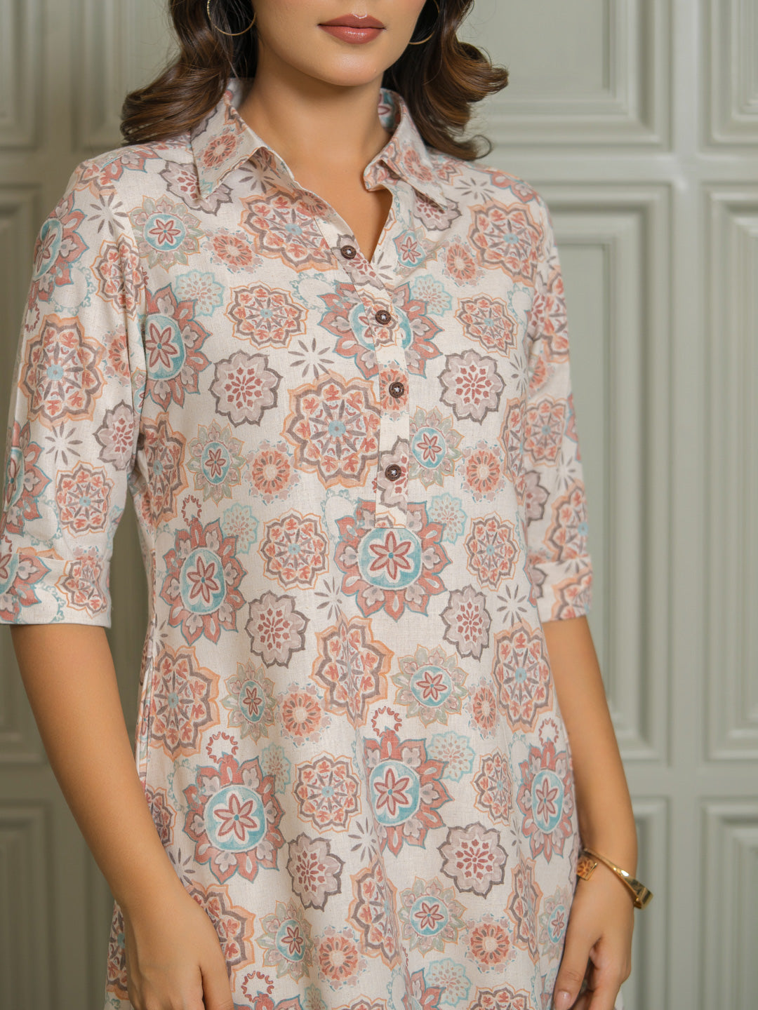 Timeless Floral Dress - Etiquette Apparel