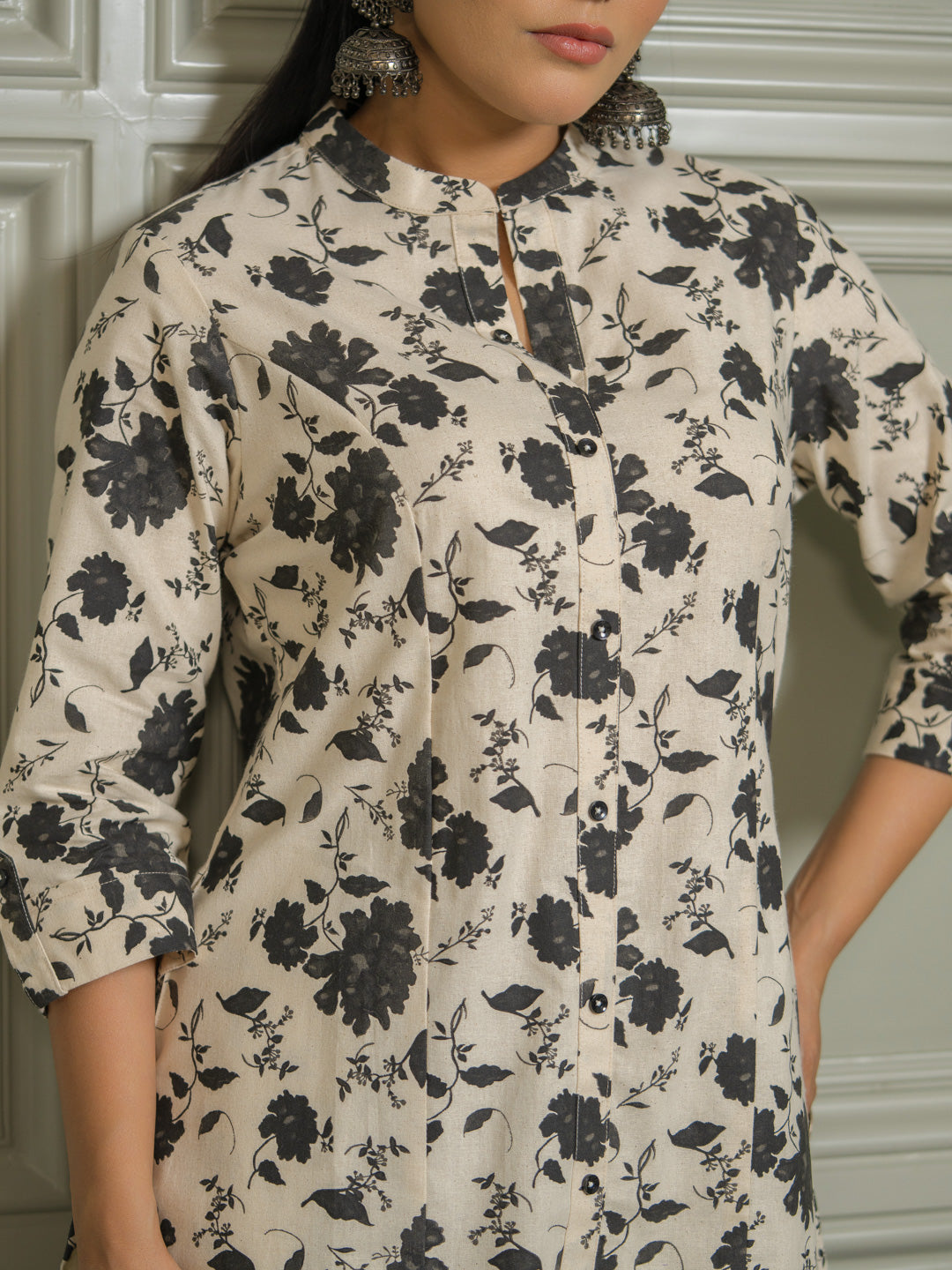Summer Florals Printed Kurta - Etiquette Apparel