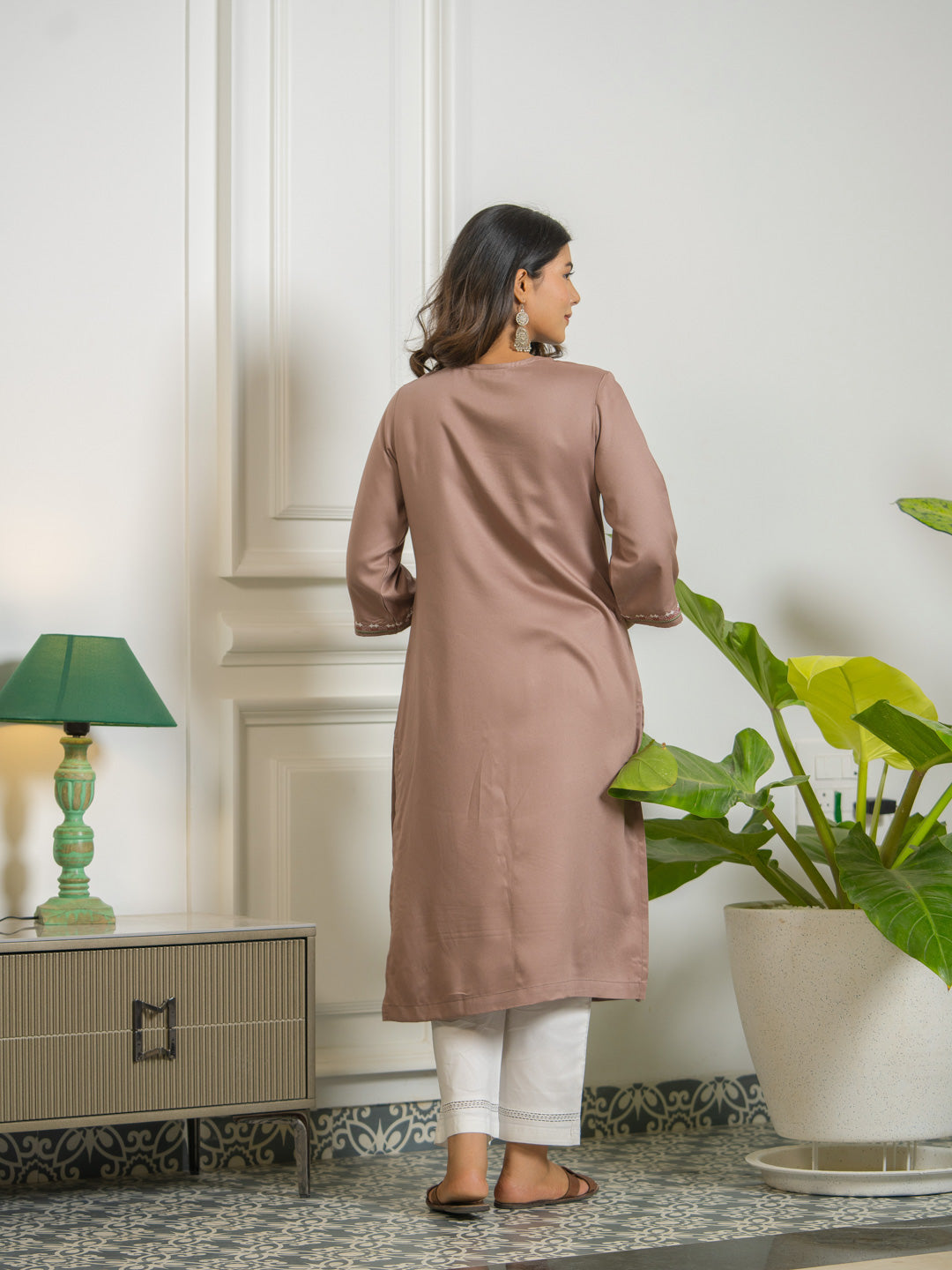 Product Carousel Image 14: Designer Kurta with Sleeve Detail