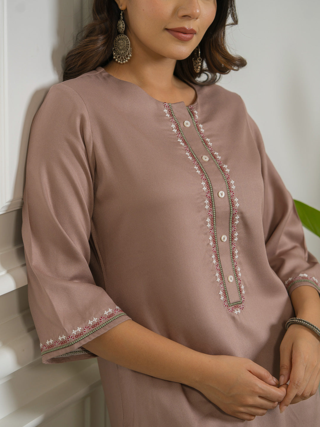 Product Carousel Image 13: Designer Kurta with Sleeve Detail