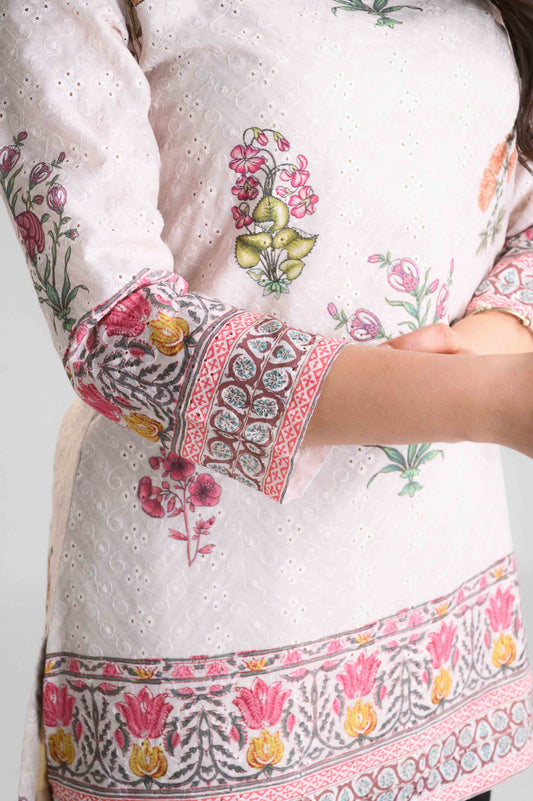 Imperial Blossom Short Top - Etiquette Apparel