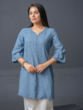 Product Carousel Image 13: Monotone Schiffli Top