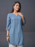 Product Carousel Image 4: Monotone Schiffli Top