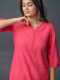 Product Carousel Image 0: Monotone Schiffli Top