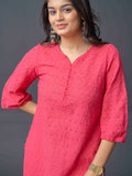 Product Carousel Image 11: Monotone Schiffli Top