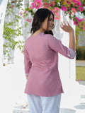 Product Carousel Image 3: Monumental Emboridery Colored Denim