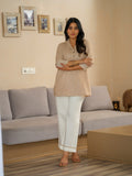 Product Carousel Image 11: Texture Twist Collared Top