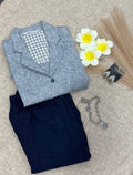 Product Carousel Image 4: Texture Twist Collared Top