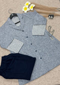 Product Carousel Image 12: Texture Twist Collared Top