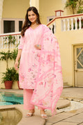 Product Carousel Image 0: Pink Poise Duppatta Set