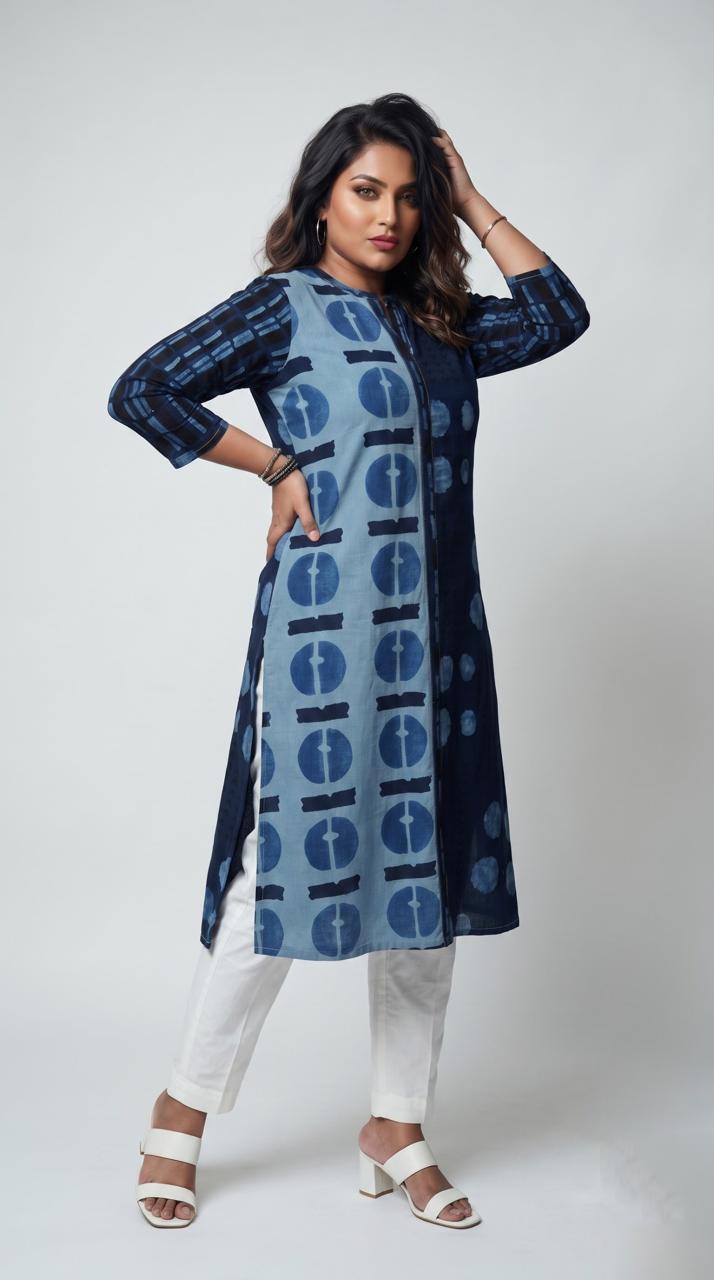 Indigo Prints - Timeless Kurta Style