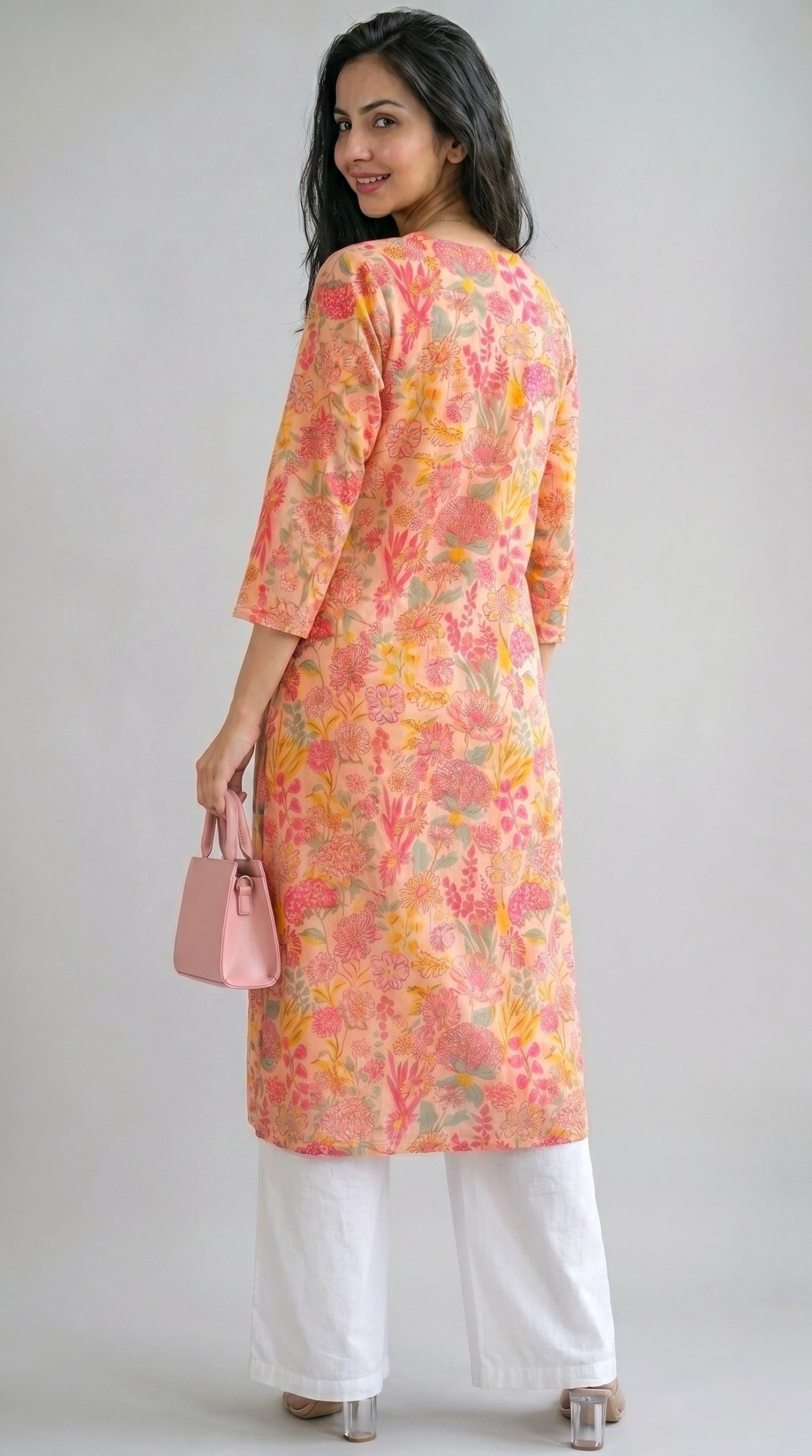 Wander Print Kurta - Etiquette Apparel