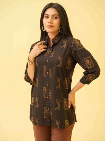 Enchanted Florals Embroidered Top - Etiquette Apparel
