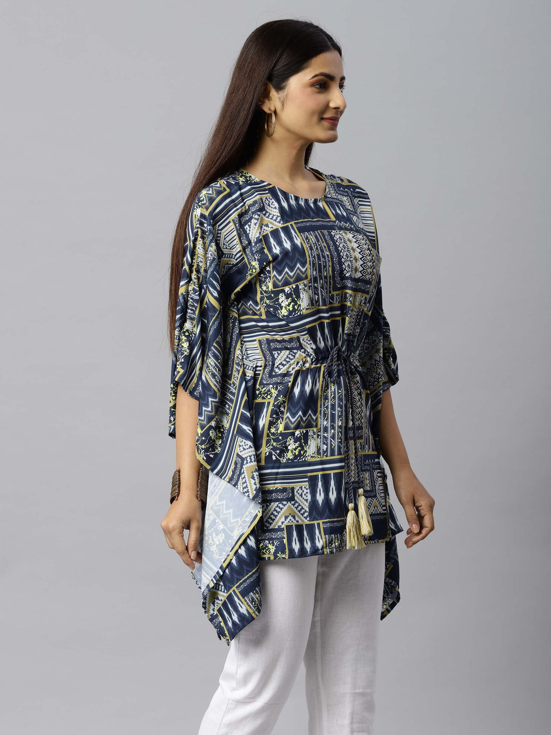 Kaftan style short top - Etiquette Apparel