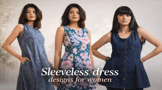 Sleeveless dress designs for women