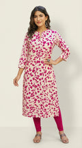 Product Carousel Image 7: Summer Florals Printed Kurta