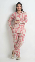 Product Carousel Image 0: Abstract Alert Co-Ord Set