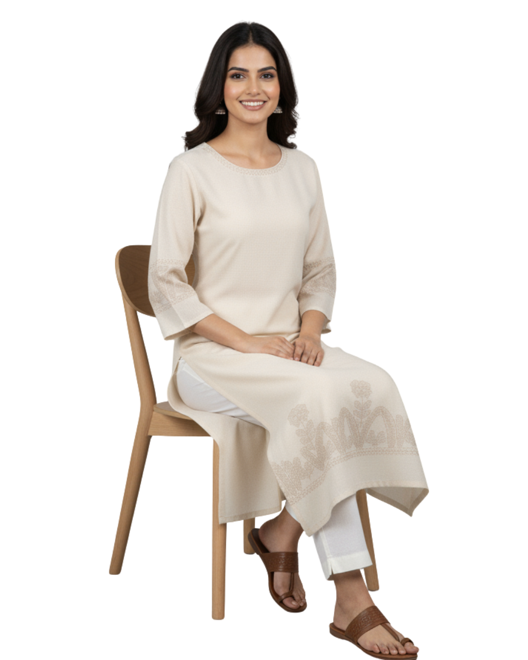 Dori Work Kurta - Etiquette Apparel 