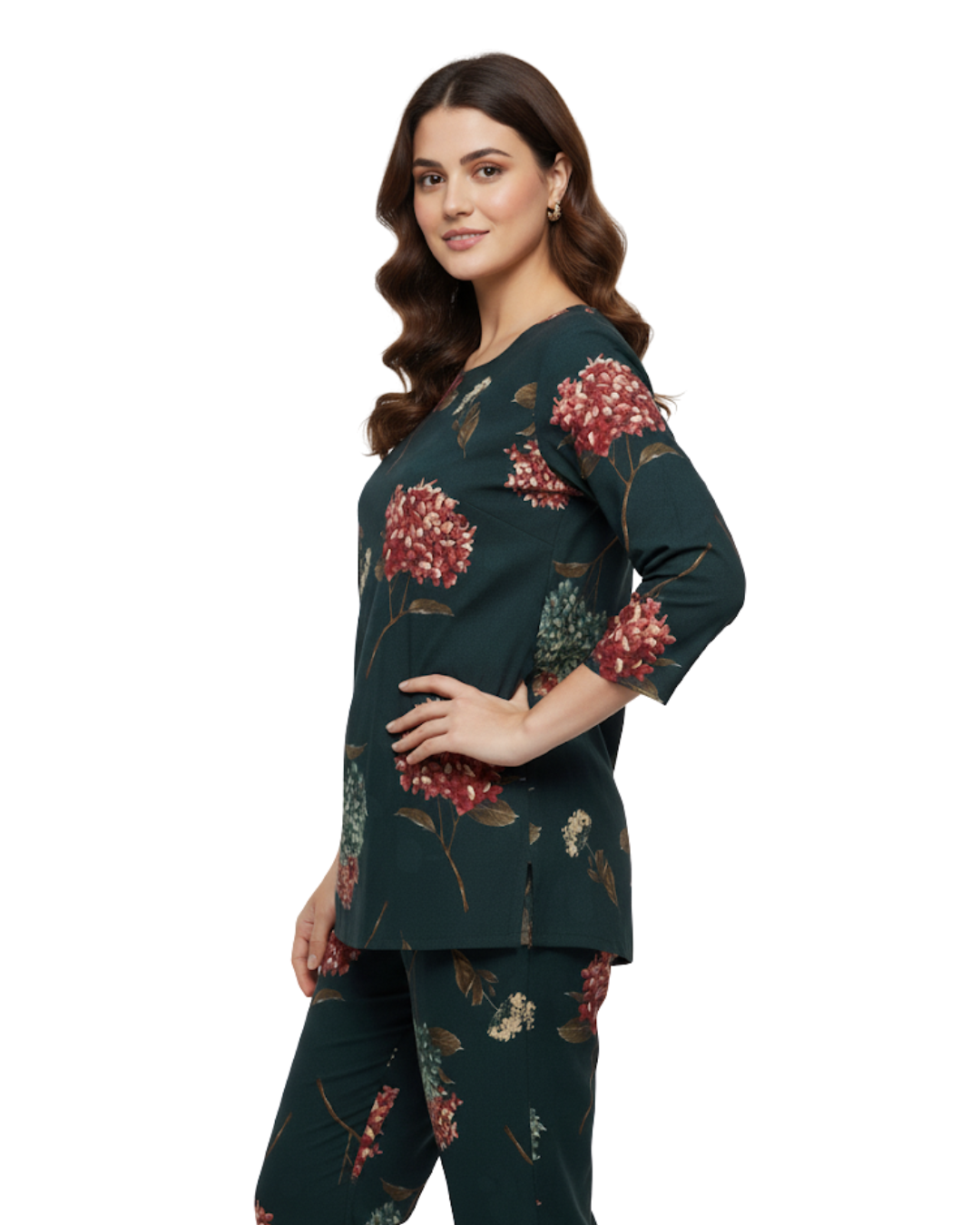 Print Padestal Kurta Set - Etiquette Apparel