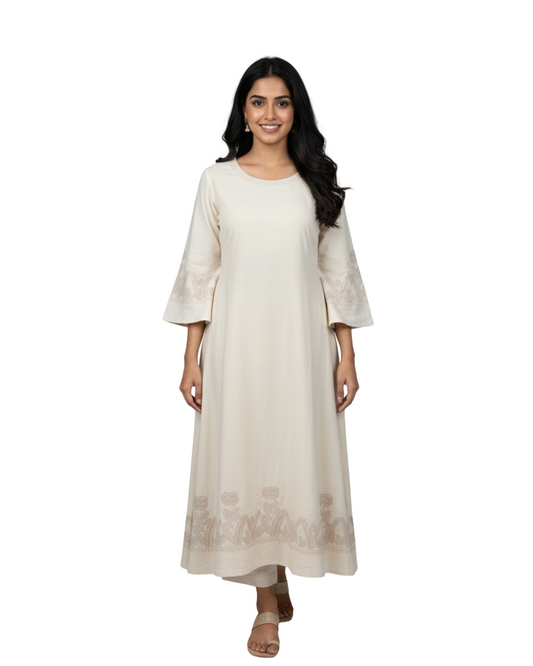 Dori Work Kurta - Etiquette Apparel