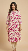 Product Carousel Image 5: Summer Florals Printed Kurta