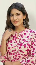 Product Carousel Image 6: Summer Florals Printed Kurta