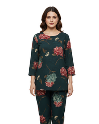 Print Padestal Kurta Set - Etiquette Apparel