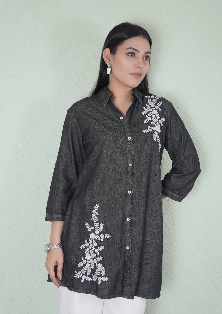 Product Carousel Image 5: Back in Black Top