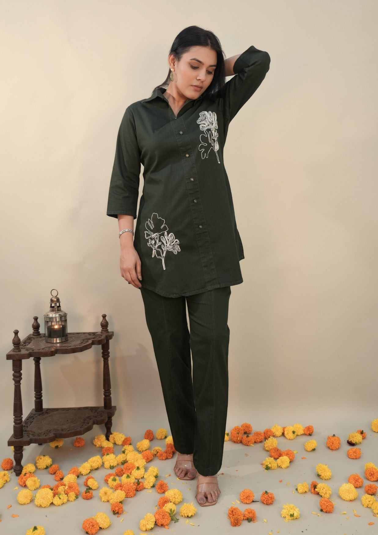 Product Carousel Image 10: Festive Ease Co-ord Set