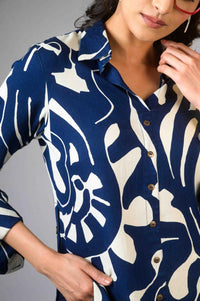 Vintage Wash Print Top - Etiquette Apparel