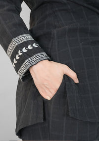 When Black Met White Co-ord Set - Etiquette Apparel