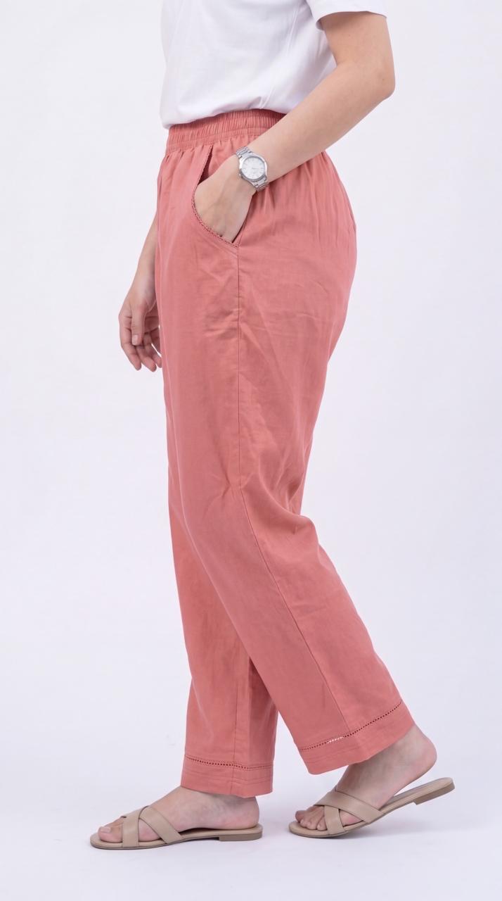 Full Broad Elasticated Pants - Etiquette Apparel