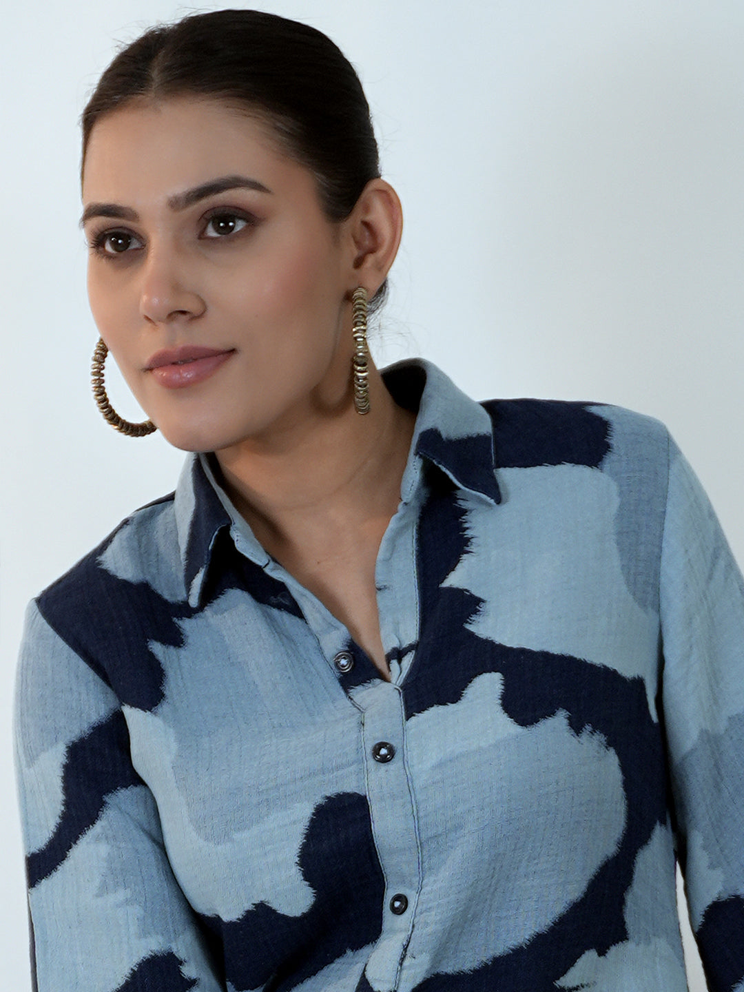 Camo Chic Top - Etiquette Apparel