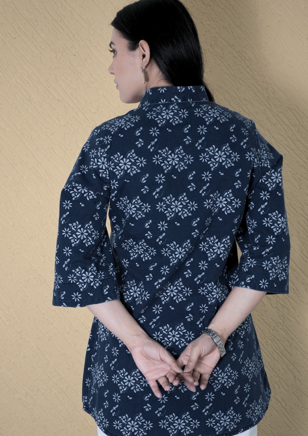 Product Carousel Image 12: Effortless Denim Charm Top