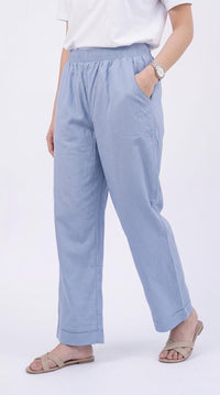 Full Broad Elasticated Pants - Etiquette Apparel