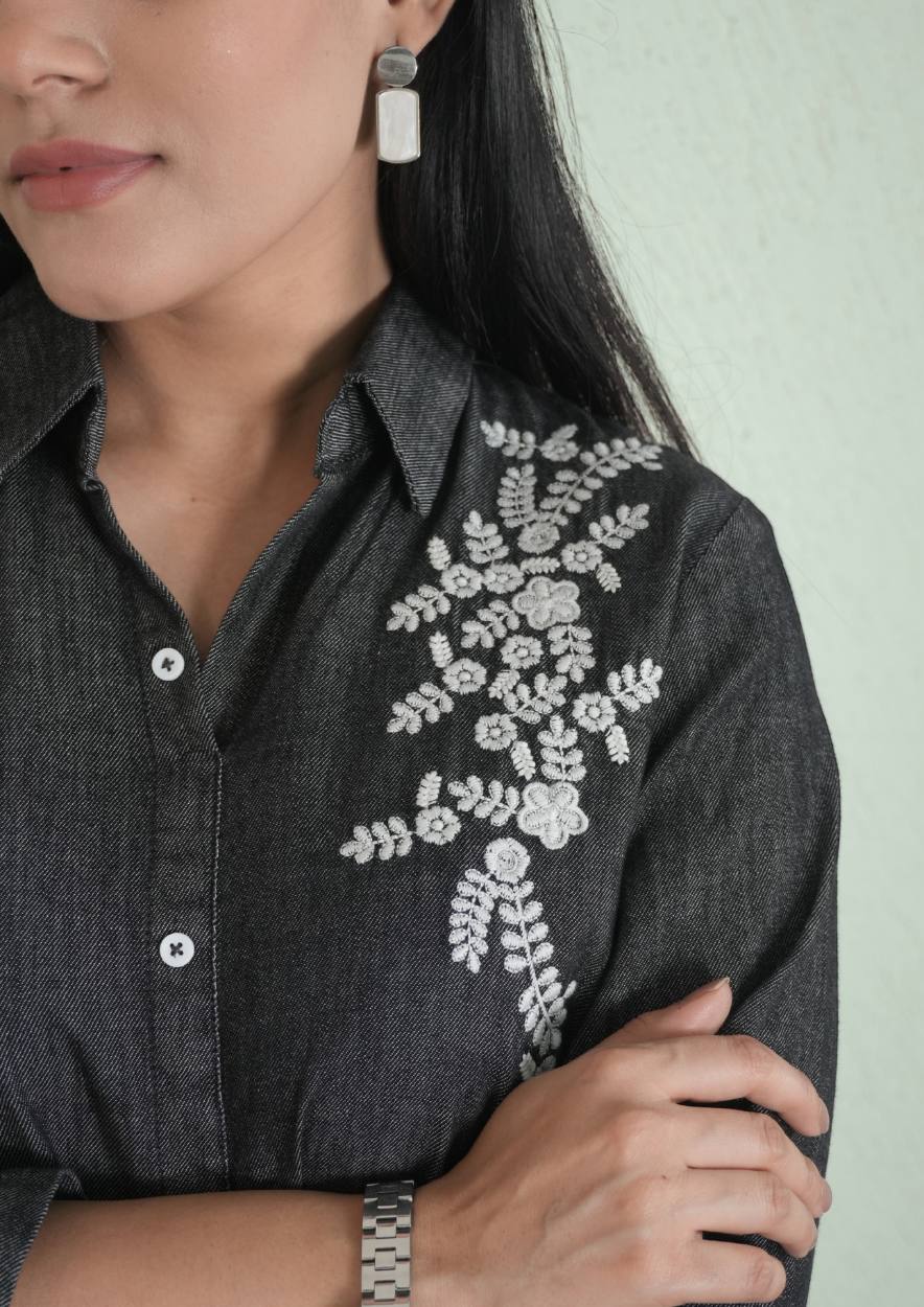 Back in Black Top - Etiquette Apparel