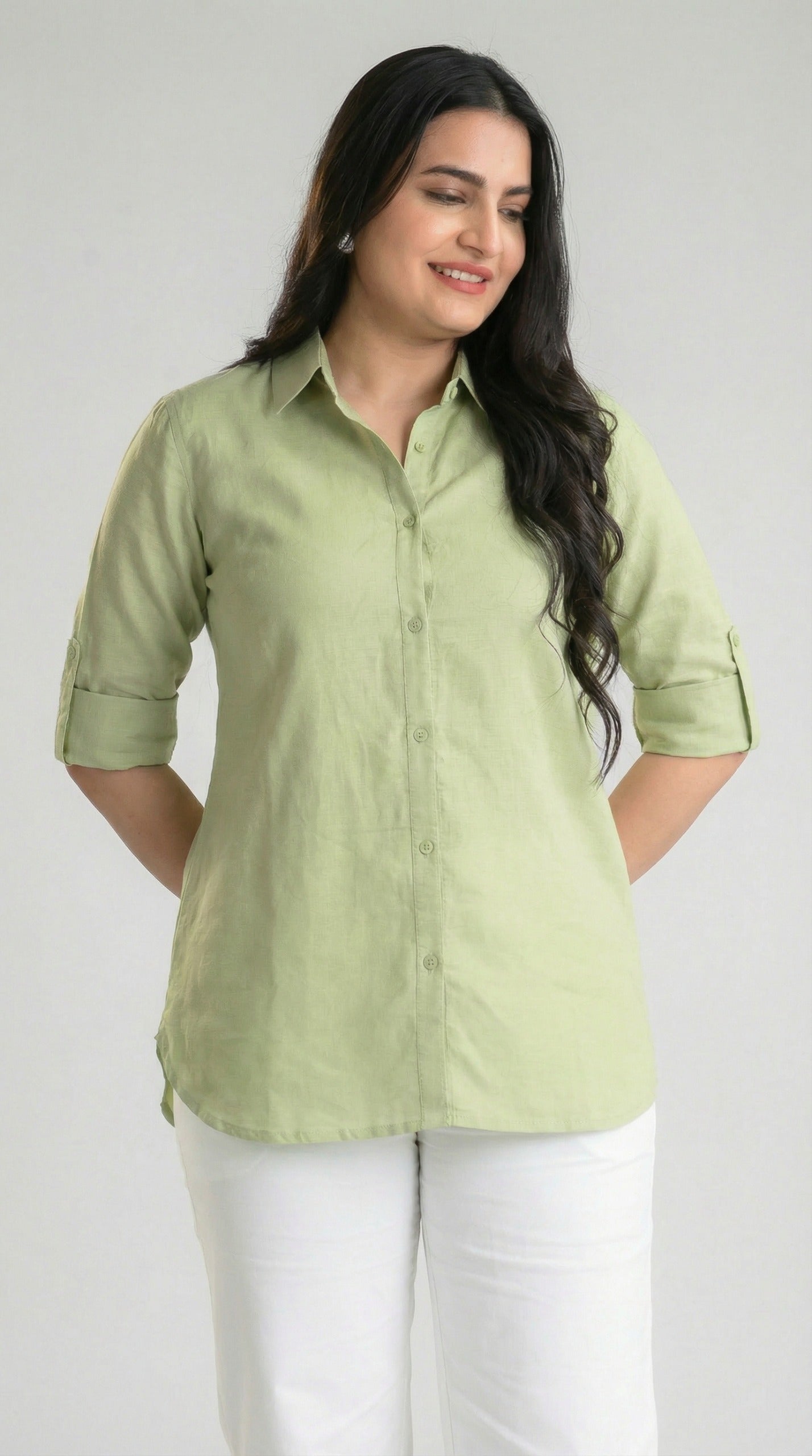 Product Carousel Image 24: Power Dressing in Soft Hues Top