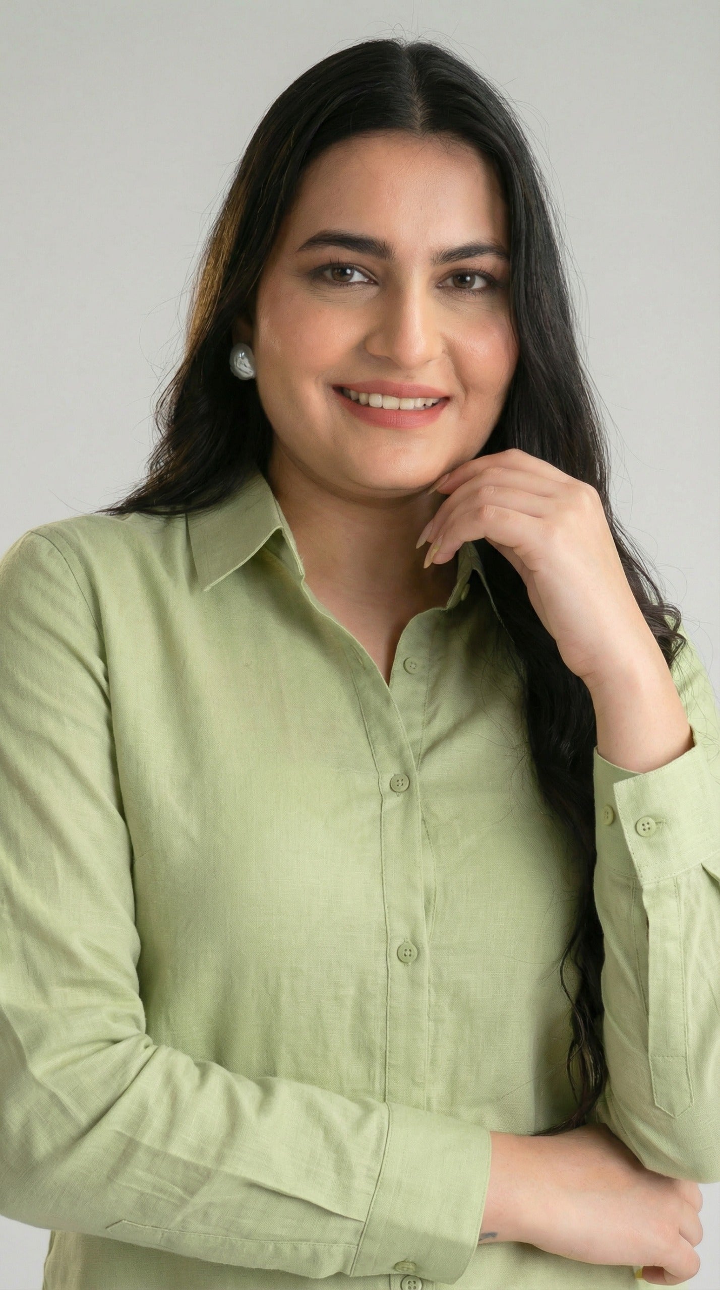 Product Carousel Image 25: Power Dressing in Soft Hues Top