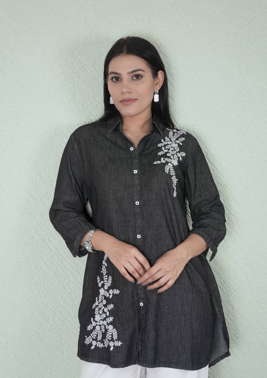 Product Carousel Image 1: Back in Black Top