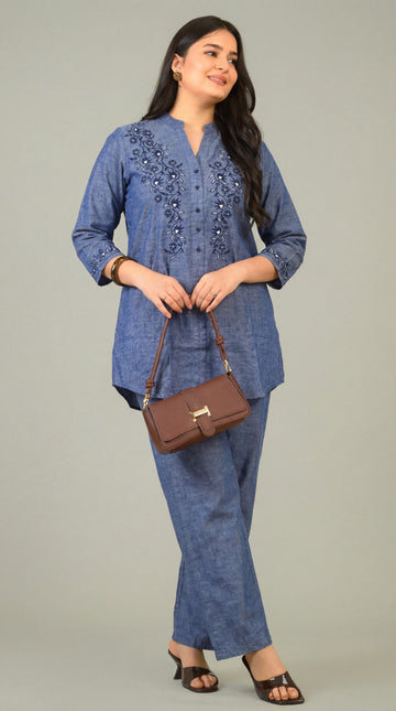 Mono Mood Co-ord Set - Etiquette Apparel 