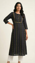 Product Carousel Image 1: Weaving  in Motion Jamdani Kurta