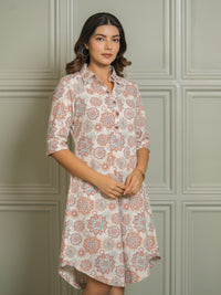 Timeless Floral Dress - Etiquette Apparel