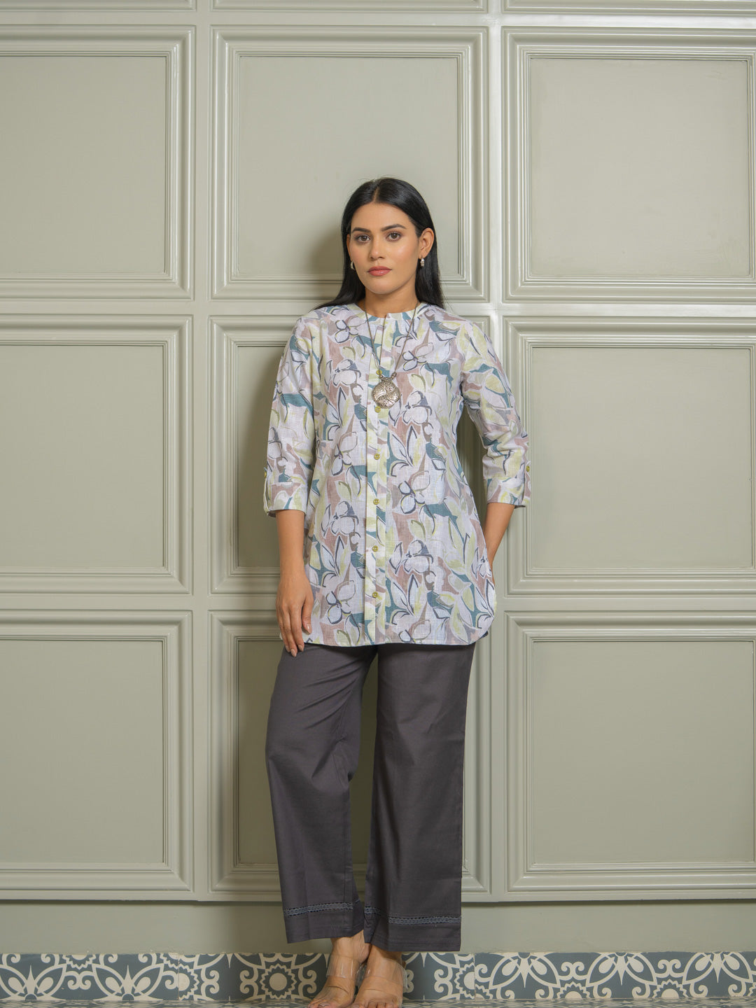 Earthern Garden Top - Etiquette Apparel
