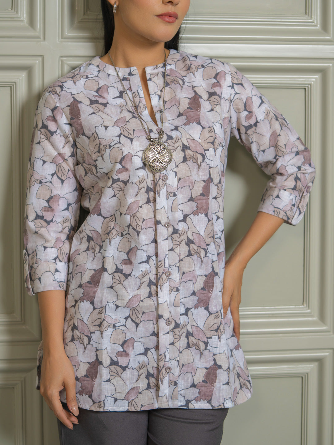 Earthern Garden Top - Etiquette Apparel
