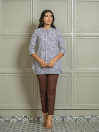Earthern Garden Top - Etiquette Apparel