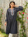 full-sleeved-kurta-with-pockets-and-embroidered-front-yoke-blue